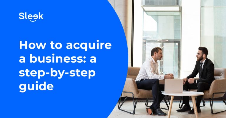 how to acquire a business guide cover