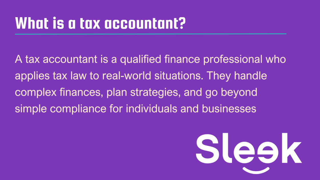 What is a tax accountant