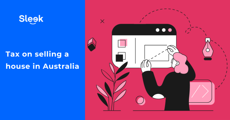 how much tax do you pay when selling a house in australia