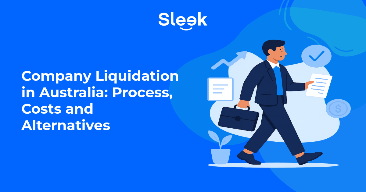 company liquidation illustration