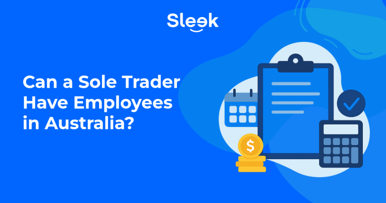 can a sole trader have employees illustration