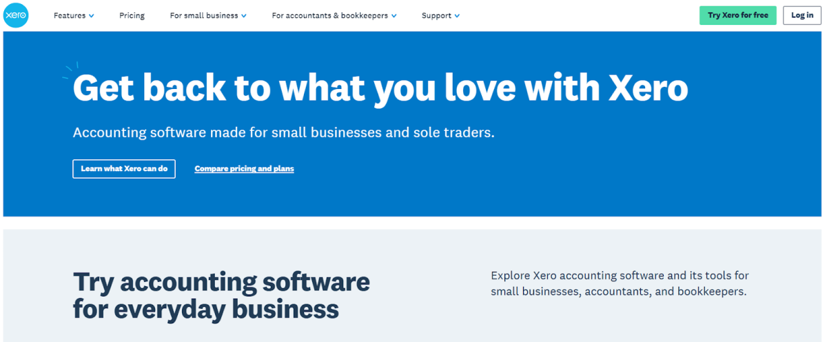 xero accounting software