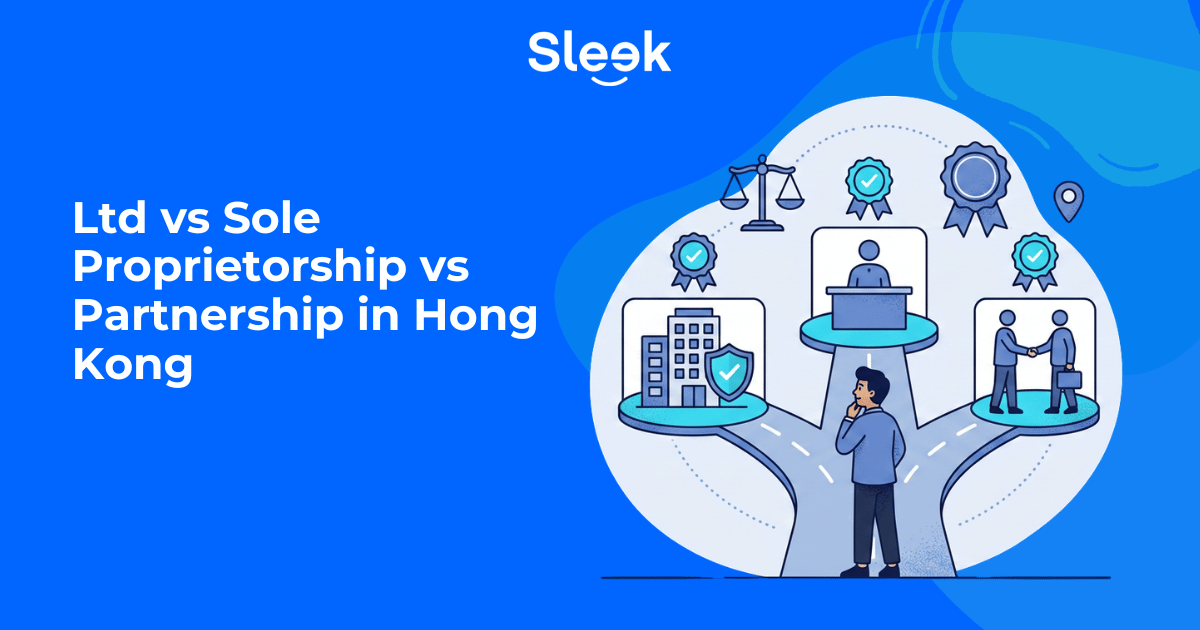 Ltd vs Sole Proprietorship vs Partnership in Hong Kong
