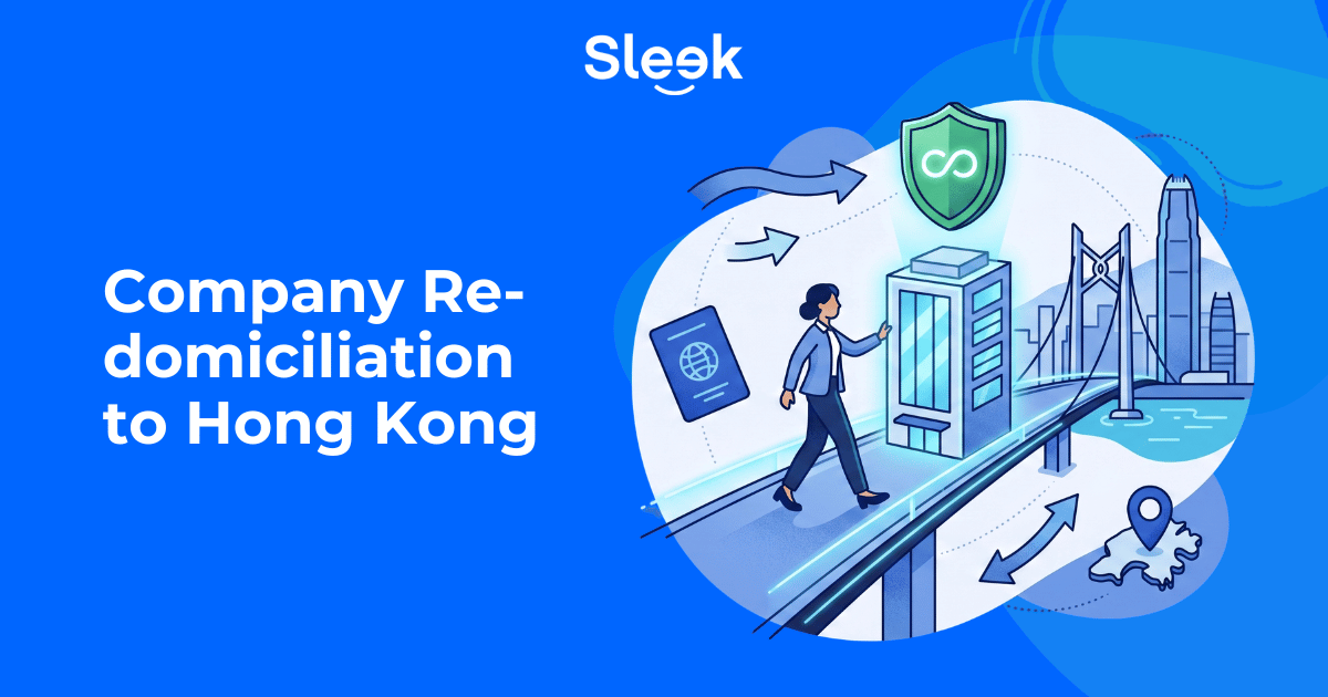 Company Re-domiciliation to Hong Kong