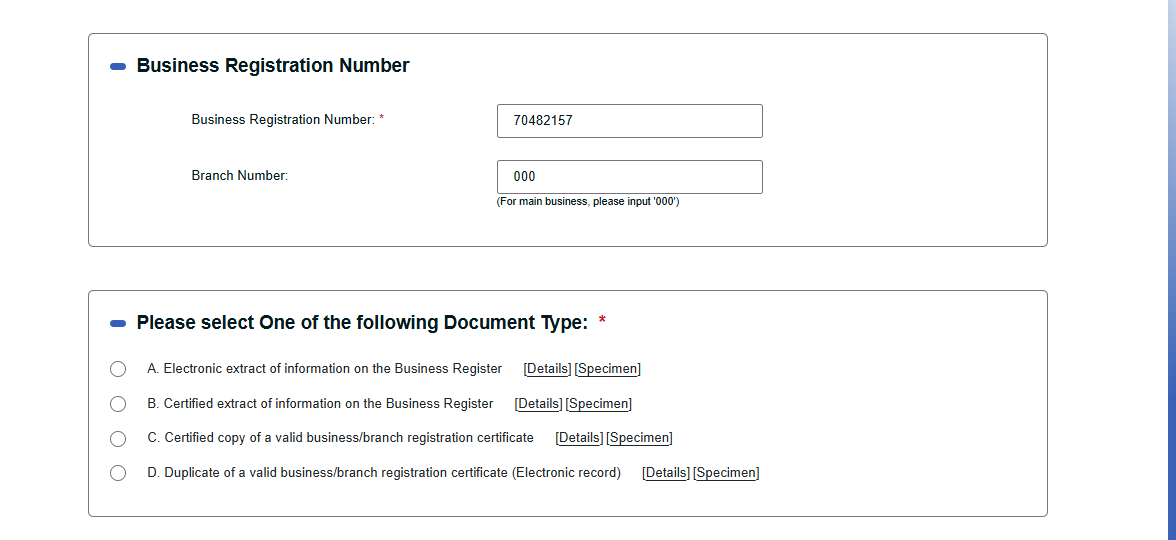 Step 5: Order an official document