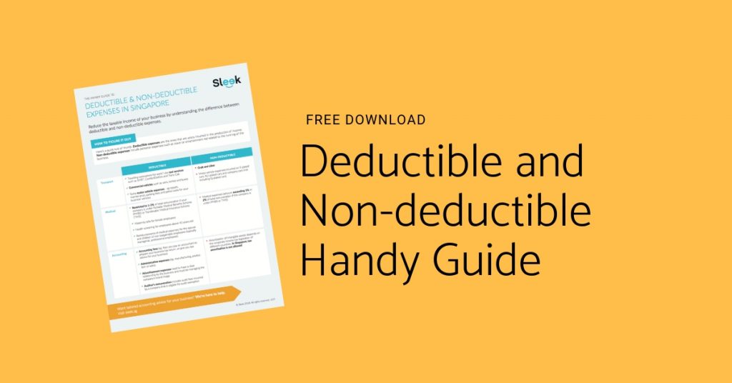 Deductible and Non-deductible Handy Guide