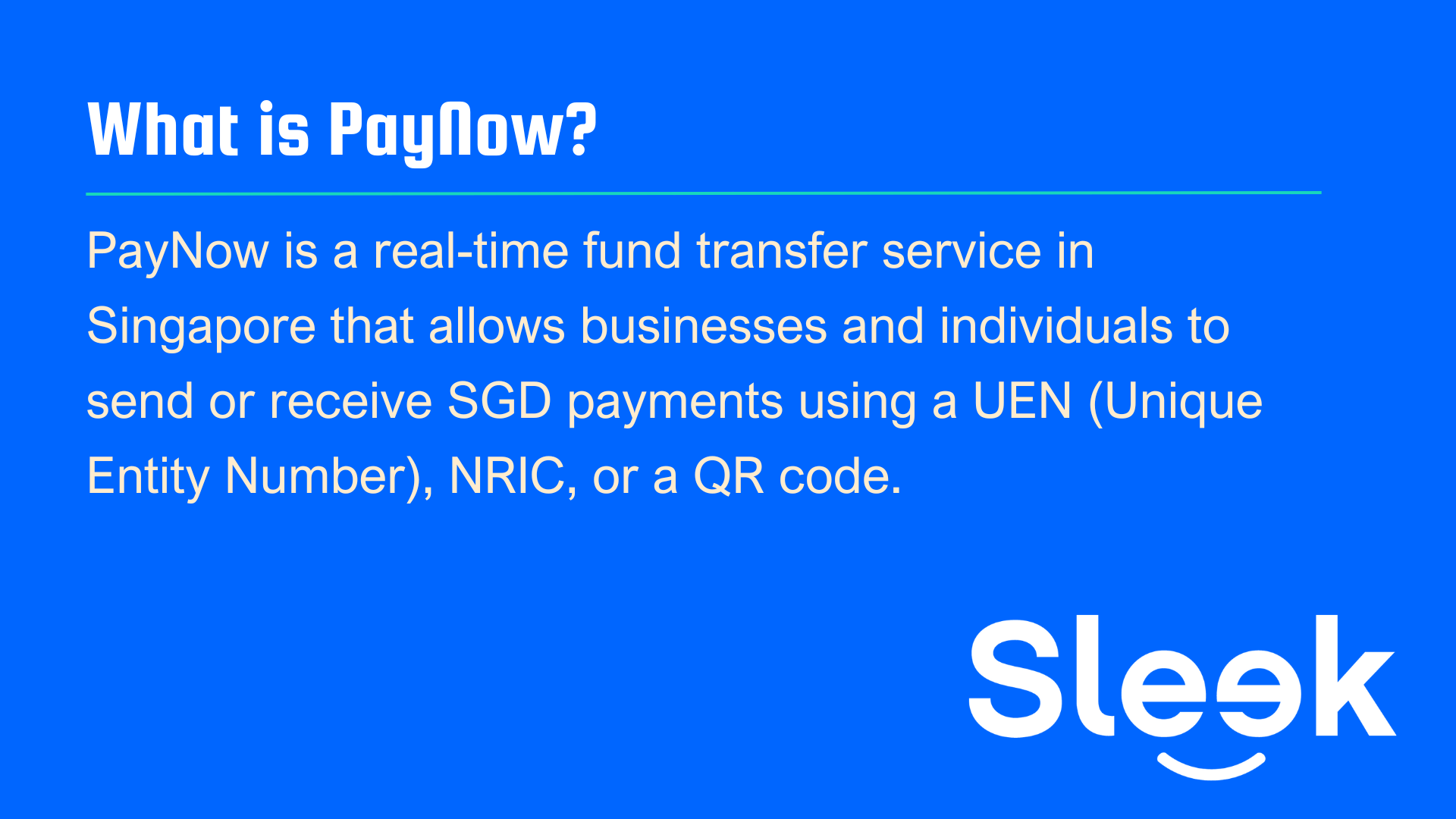What is PayNow
