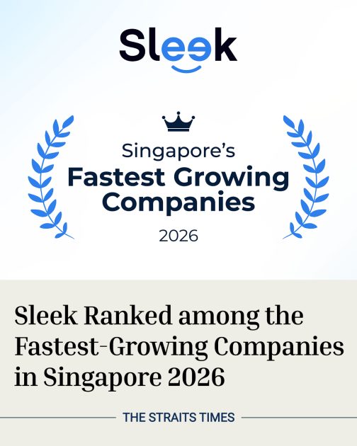 Sleek ranked among the fastest growing companies in Singapore 2026