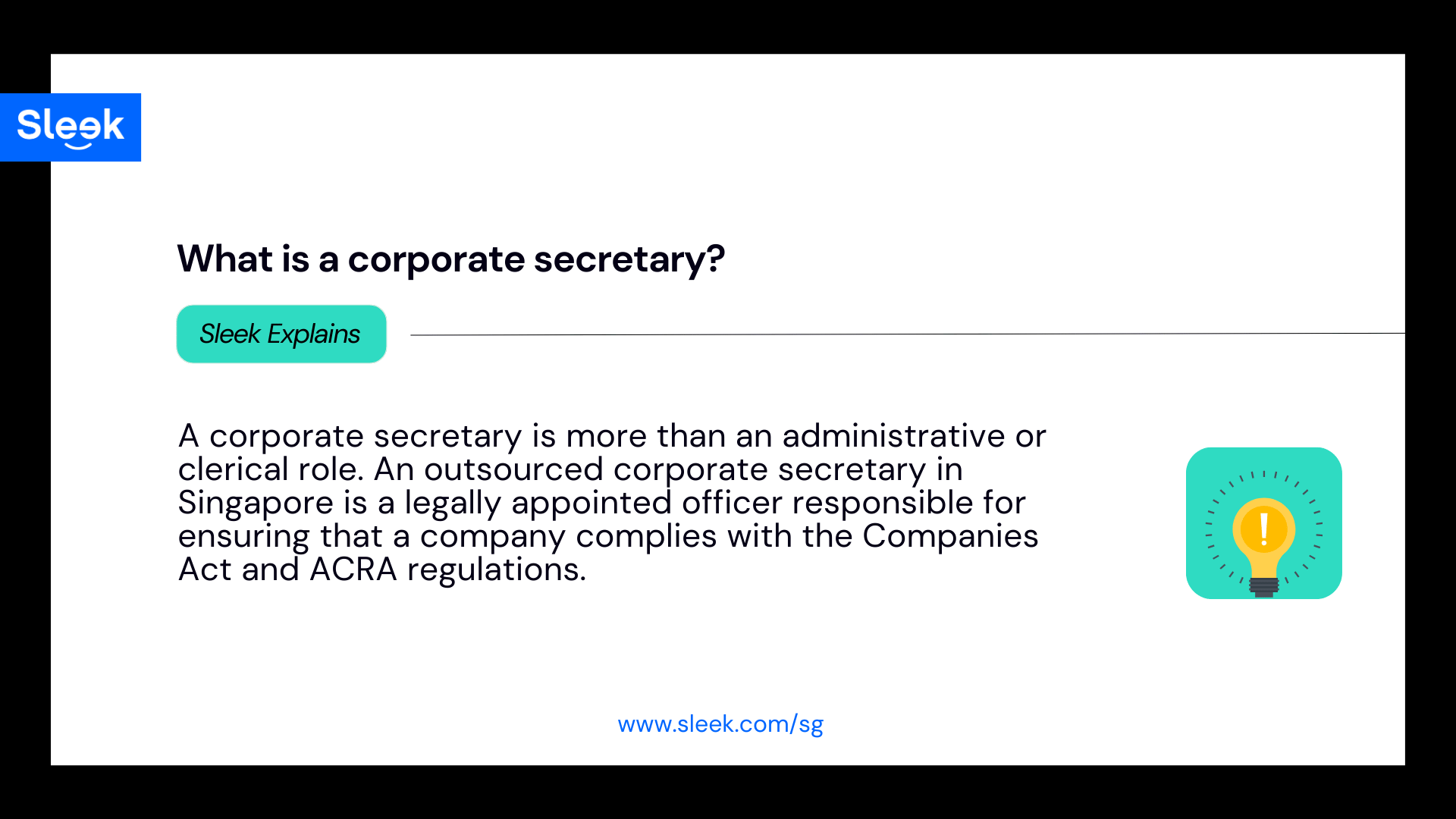 Corporate secretary definition