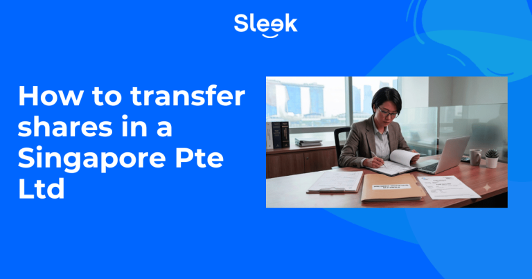 How to transfer shares in a Singapore Pte Ltd