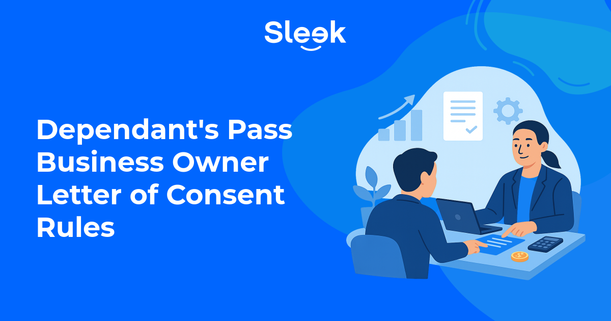 dependants pass business owner illustration