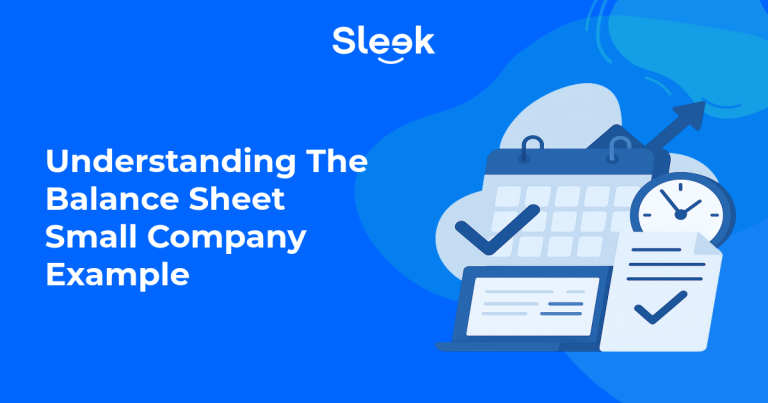 understanding the balance sheet illustration