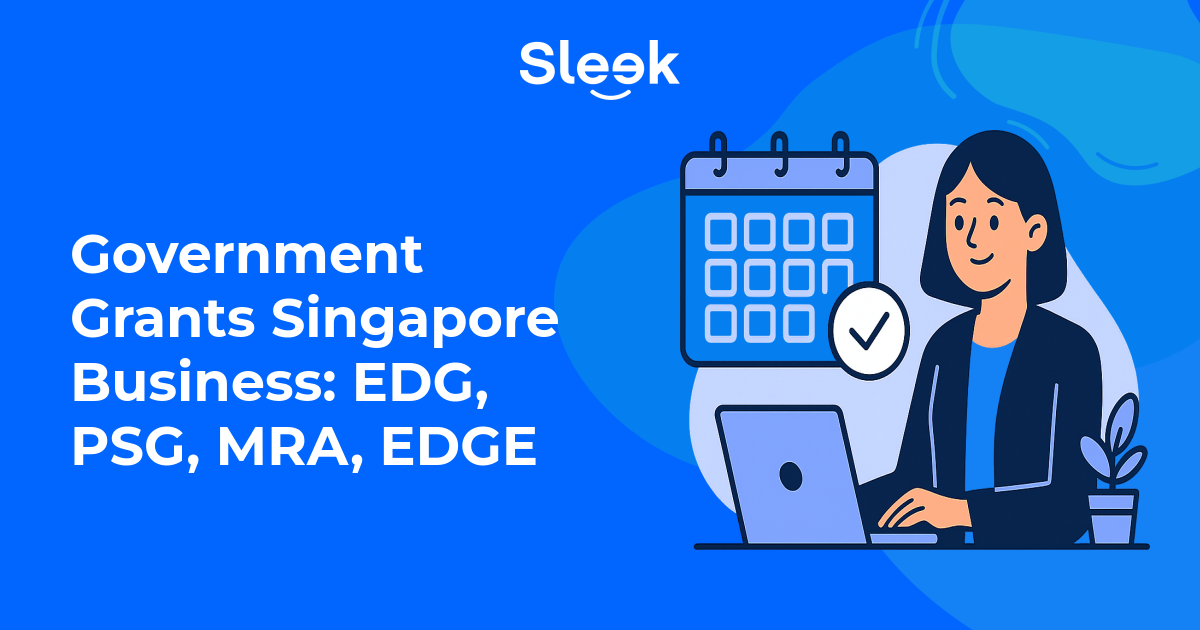 government grants singapore business illustration