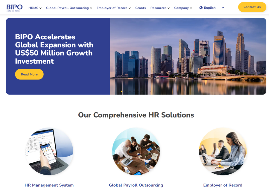 #4 BIPO Payroll Service: 5 Best Payroll Service Provider List Singapore