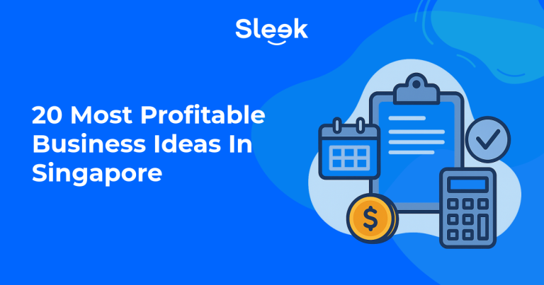 profitable business ideas singapore illustration