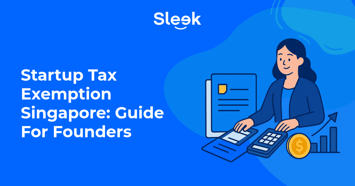 startup tax exemption singapore illustration