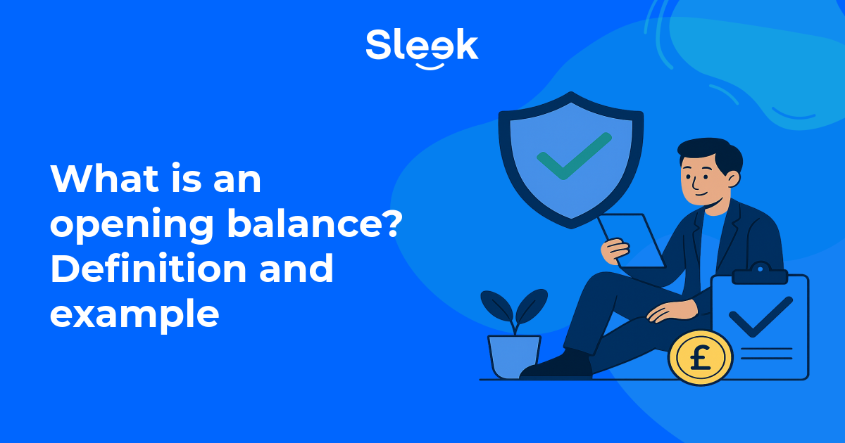 opening balance illustration