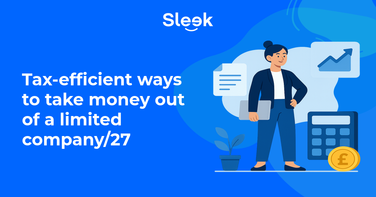 tax-efficient ways to take money out of a limited company illustration